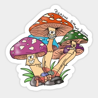 Pleasing Shroom Bloom Sticker